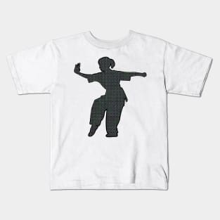 Tai Chi punch and block Kids T-Shirt